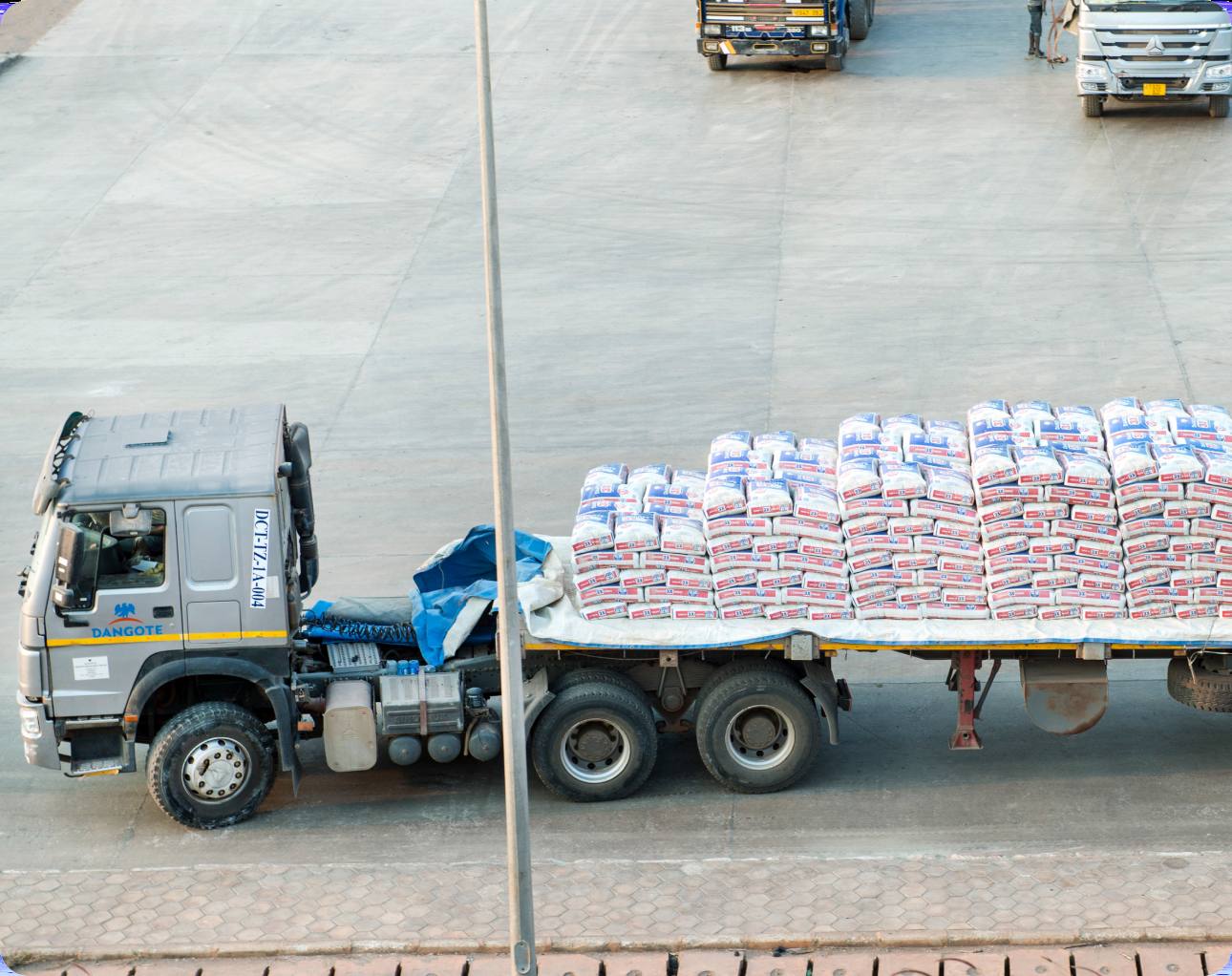 Cement warehouse and building materials
